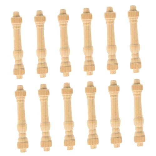 LRXIYODE 12 Stück Teiliges Mini Geländer aus Holz Langlebige Miniatur Handläufe für Puppenhaus Möbel Leichter DIY Deko Zubehör Kindgerechte Kreatives Mini Haus Accessoire LRXIYODE 12 Stück Teiliges Mini Geländer aus Holz Langlebige Miniatur Handläufe für Puppenhaus Möbel Leichter DIY Deko Zubehör Kindgerechte Kreatives Mini Haus Accessoire von LRXIYODE