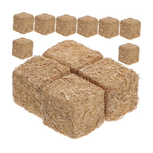 LRXIYODE 12 Stück Teiliges Miniatur Gras Strohballen für Puppenhäuser Garten Dioramen Modelleisenbahnen und Herbstliche Dekoration mit Natürlichem Heuhaufen Look LRXIYODE 12 Stück Teiliges Miniatur Gras Strohballen für Puppenhäuser Garten Dioramen Modelleisenbahnen und Herbstliche Dekoration mit Natürlichem Heuhaufen Look von LRXIYODE