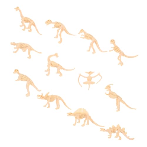 LRXIYODE 12 Stück Teiliges Realistischer Dinosaurier Skelett Modelle für Detailgetreu Mini Figuren Pädagogisches und Dekoration für Jungen und Mädchen LRXIYODE 12 Stück Teiliges Realistischer Dinosaurier Skelett Modelle für Detailgetreu Mini Figuren Pädagogisches und Dekoration für Jungen und Mädchen von LRXIYODE