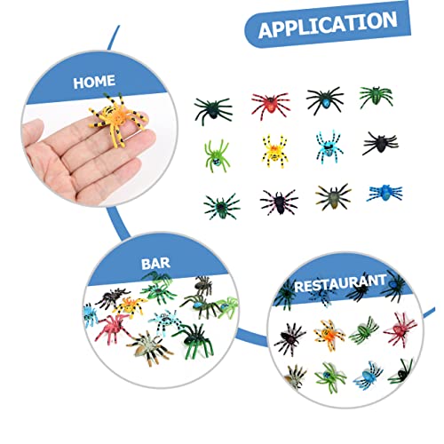 LRXIYODE 12 Stück Teiliges Realistisches Plastikspinnen Halloween Deko Spinne Täuschend Echte Halloween Fake Spider Decor Gruselige Party und Scherzartikel für Zuhause LRXIYODE 12 Stück Teiliges Realistisches Plastikspinnen Halloween Deko Spinne Täuschend Echte Halloween Fake Spider Decor Gruselige Party und Scherzartikel für Zuhause von LRXIYODE