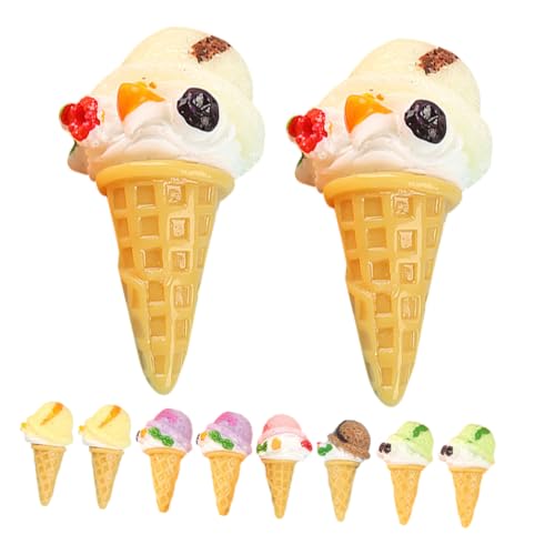 LRXIYODE 12stücke Realistische Fake-Eiscreme Dekoration Mini Eiscreme Modell Für Puppenhaus Und Fotografie Bunte Deko-Requisiten Für Spiel Und Gestaltung LRXIYODE 12stücke Realistische Fake-Eiscreme Dekoration Mini Eiscreme Modell Für Puppenhaus Und Fotografie Bunte Deko-Requisiten Für Spiel Und Gestaltung von LRXIYODE