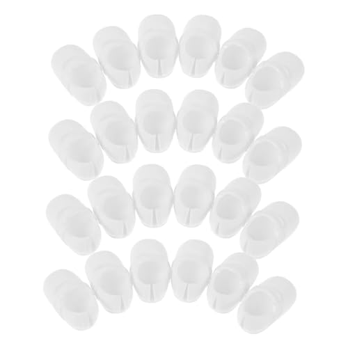 LRXIYODE 135 Paare Puppenschuhe für Figuren Realistische Plastikstiefel Zubehör für Miniaturpuppen für Puppenhäuser und Kreative Projekte von LRXIYODE