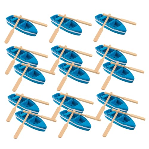 LRXIYODE 15 Sätze Teiliges Miniatur-Holz-ruderboot mit Ruder Robustes Kleines Boot für DIY Feengarten Puppenhaus und Party Dekoration Detailreiches Nautisches Modell für Heimdeko LRXIYODE 15 Sätze Teiliges Miniatur-Holz-ruderboot mit Ruder Robustes Kleines Boot für DIY Feengarten Puppenhaus und Party Dekoration Detailreiches Nautisches Modell für Heimdeko von LRXIYODE