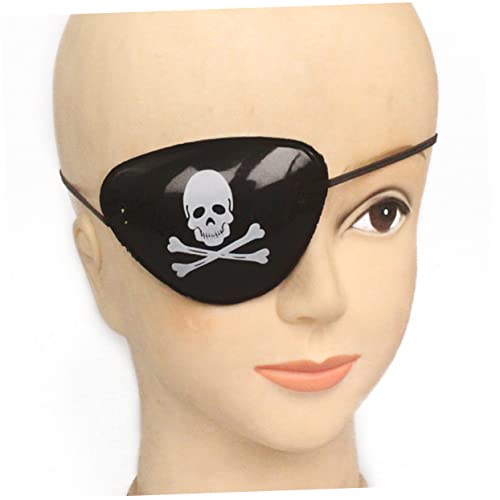 LRXIYODE 15 Stück Teiliges Piraten Augenklappen aus Kunststoff Leichte Bequeme Ein Augen Masken Atmungsaktiv für Halloween Piratenpartys und Kindergeburtstag Vielseitig für Erwachsene von LRXIYODE