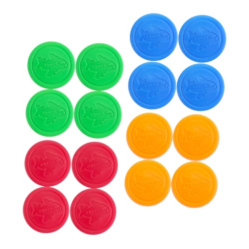 LRXIYODE 16 Stück Fliegende Schachfiguren Schachfiguren Pädagogisches Ludo Brettspiel Token Fliegen Für Fliegendes Schach Flugschach Zubehör Kunststoff von LRXIYODE