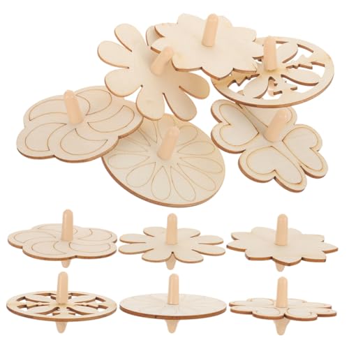 LRXIYODE 18Stücke Holz Gyro zum Basteln Leeres Unbemaltes Kreiselmodell für Kreative DIY Projekte für Verschiedene Formen und Muster Geschenkidee für Spielpartys LRXIYODE 18Stücke Holz Gyro zum Basteln Leeres Unbemaltes Kreiselmodell für Kreative DIY Projekte für Verschiedene Formen und Muster Geschenkidee für Spielpartys von LRXIYODE