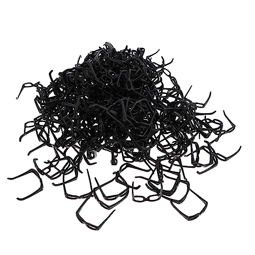 LRXIYODE 1Packung DIY Puppenbrille Zubehörset für Schwarz aus Hochwertigem Langlebig für Puppenhaus Spiele Fördert die Kreativität und Eltern Junge Mädchen Interaktion von LRXIYODE