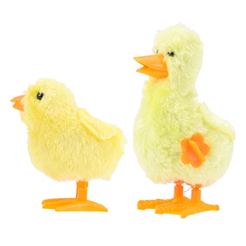 LRXIYODE 1Satz Aufziehspielzeug für Plüsch Huhn und Ente Teilig Zufällige Farben als Dekoration und für Leicht und Sicher LRXIYODE 1Satz Aufziehspielzeug für Plüsch Huhn und Ente Teilig Zufällige Farben als Dekoration und für Leicht und Sicher von LRXIYODE