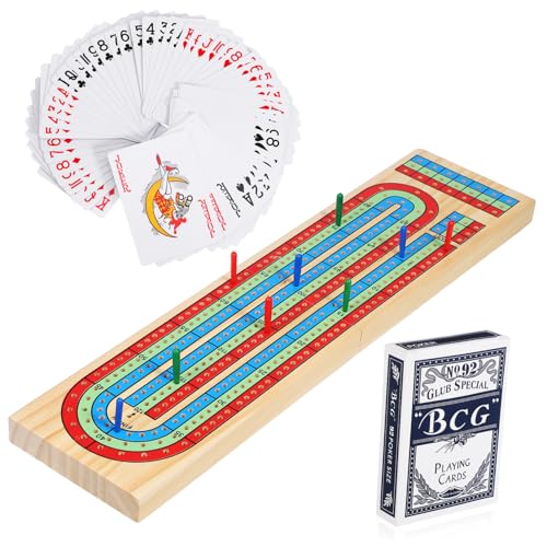 LRXIYODE 1Satz Cribbage Brettspiel aus Holz Klassisches Gesellschaftsspiel für Spieler Handwerkskunst für Partys und Versammlungen Faltbares Spielbrett für Drinnen LRXIYODE 1Satz Cribbage Brettspiel aus Holz Klassisches Gesellschaftsspiel für Spieler Handwerkskunst für Partys und Versammlungen Faltbares Spielbrett für Drinnen von LRXIYODE