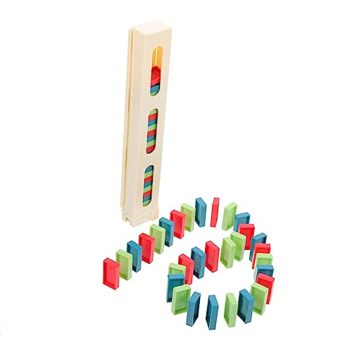LRXIYODE 1Satz Domino Set für Dominosteine und Clips Interaktives Lernspielzeug für Eltern Junge Mädchen Interaktion Pädagogisches für Kreative Spielideen Sicheres Langlebiges Material LRXIYODE 1Satz Domino Set für Dominosteine und Clips Interaktives Lernspielzeug für Eltern Junge Mädchen Interaktion Pädagogisches für Kreative Spielideen Sicheres Langlebiges Material von LRXIYODE