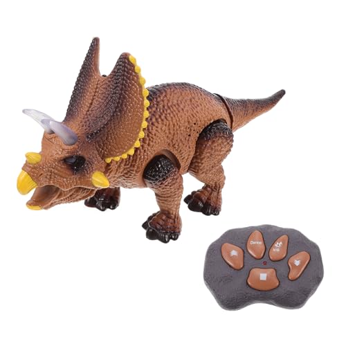 LRXIYODE 1Satz Elektrisches Dinosaurier Triceratops mit Licht und Sound Ferngesteuertes Gehspielzeug für Fördert Koordination und Farbverständnis für Jungen LRXIYODE 1Satz Elektrisches Dinosaurier Triceratops mit Licht und Sound Ferngesteuertes Gehspielzeug für Fördert Koordination und Farbverständnis für Jungen von LRXIYODE