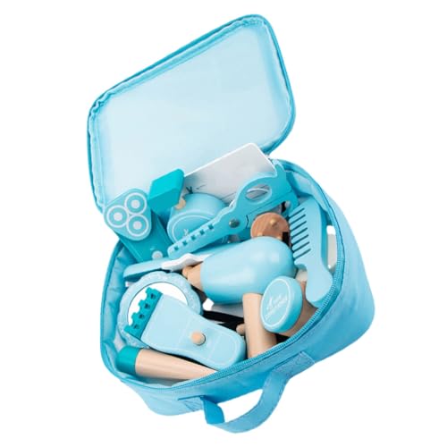LRXIYODE 1Satz Friseur aus Holz Interaktives Rollenspiel für Junge Friseure Kreatives Hairstyling Kit Geburtstags Teiliges LRXIYODE 1Satz Friseur aus Holz Interaktives Rollenspiel für Junge Friseure Kreatives Hairstyling Kit Geburtstags Teiliges von LRXIYODE