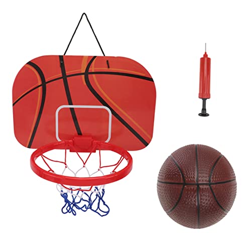 LRXIYODE 1Satz Hängendes Basketballbrett für Mini Basketballstand mit Ball und Pumpe Indoor für Zuhause und Garten Fördert Koordination und Langlebig und Leicht LRXIYODE 1Satz Hängendes Basketballbrett für Mini Basketballstand mit Ball und Pumpe Indoor für Zuhause und Garten Fördert Koordination und Langlebig und Leicht von LRXIYODE