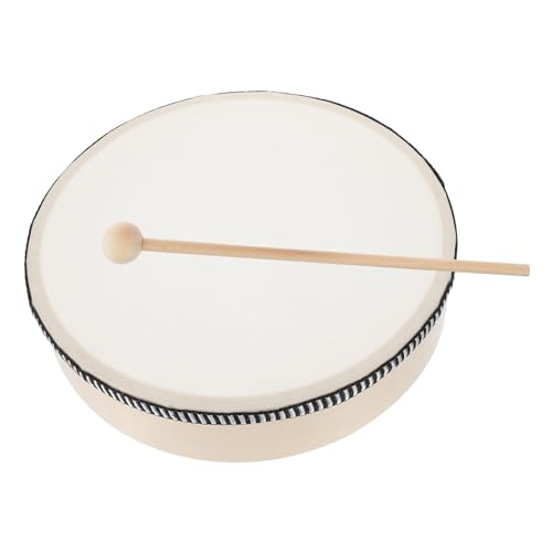 LRXIYODE 1Satz Holz Handtrommel mit Trommelstock Percussion Instrument für Tanz und Musik für Musikalischen Entwicklung und Kreativität LRXIYODE 1Satz Holz Handtrommel mit Trommelstock Percussion Instrument für Tanz und Musik für Musikalischen Entwicklung und Kreativität von LRXIYODE
