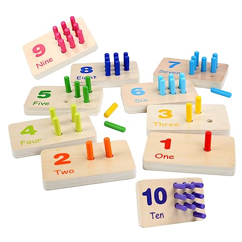 LRXIYODE 1Satz Holz Lustiges Sensorisches Montessori Logischem und Konzentration Geeignet für Kreative Lernspiele für Jährige LRXIYODE 1Satz Holz Lustiges Sensorisches Montessori Logischem und Konzentration Geeignet für Kreative Lernspiele für Jährige von LRXIYODE