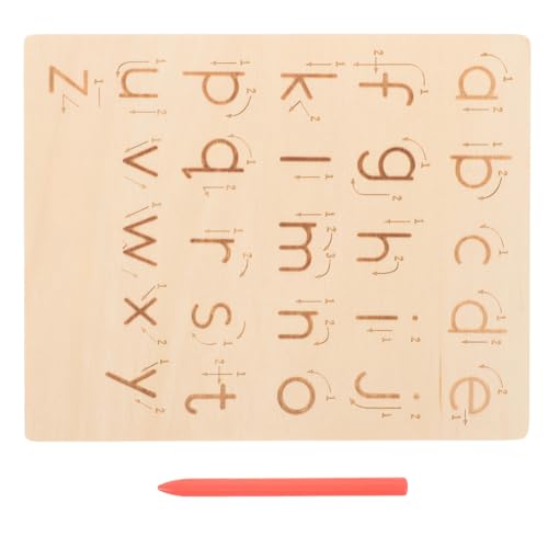 LRXIYODE 1Satz Holz Tracing Board für Pädagogisches Übungsbrett Kreatives Lernspielzeug für Vorschulkinder Doppelseitiges Design für Spielerisches Lernen LRXIYODE 1Satz Holz Tracing Board für Pädagogisches Übungsbrett Kreatives Lernspielzeug für Vorschulkinder Doppelseitiges Design für Spielerisches Lernen von LRXIYODE