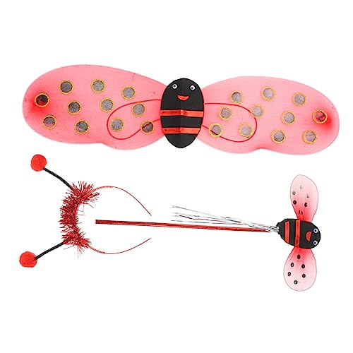 LRXIYODE 1Satz Ladybug für Kostümzubehör mit Stirnband Feenstab für Kostümpartys Karneval Cosplay Leicht Langlebig Kreative Fotos LRXIYODE 1Satz Ladybug für Kostümzubehör mit Stirnband Feenstab für Kostümpartys Karneval Cosplay Leicht Langlebig Kreative Fotos von LRXIYODE