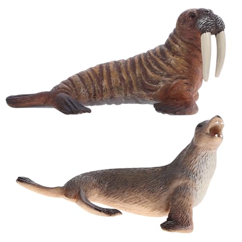 LRXIYODE 1Satz Meerestier Modellset Realistische Und Walross Figuren Aus Dekorative Meerestiere Für Unterwasserwelt Dekoration LRXIYODE 1Satz Meerestier Modellset Realistische Und Walross Figuren Aus Dekorative Meerestiere Für Unterwasserwelt Dekoration von LRXIYODE