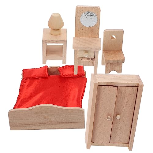 LRXIYODE 1Satz Möbelmodell Für Puppenhaus Holz Puppenhausmöbel Mit Schlafzimmer Layout Kreatives Für Puppenhauszubehör Aus Holz Für Fantasievolles LRXIYODE 1Satz Möbelmodell Für Puppenhaus Holz Puppenhausmöbel Mit Schlafzimmer Layout Kreatives Für Puppenhauszubehör Aus Holz Für Fantasievolles von LRXIYODE