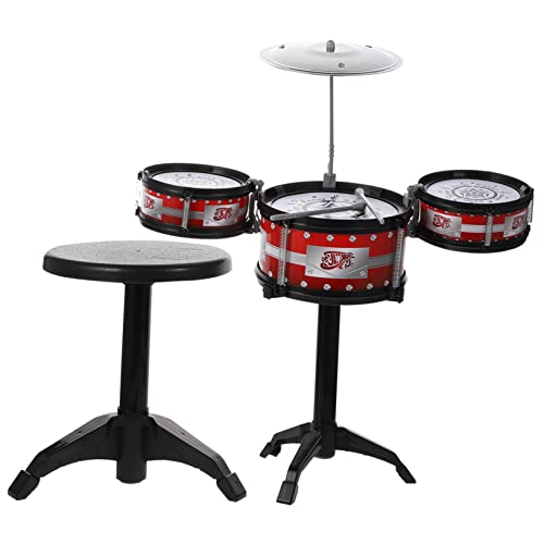 LRXIYODE 1Satz Musikinstrument Trommelset für Kleinkinder Teiliges Fördert Musikalische Fähigkeiten und Kreativität Sicheres Material Jungen von LRXIYODE