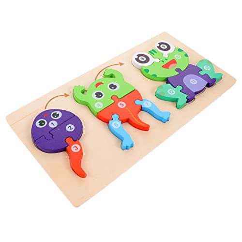 LRXIYODE 1Satz Pädagogisches Puzzle für Kognitives Lernen mit Tieren Farben und Formen Fördert Wahrnehmung und Logisches für Jahre Robustes Design LRXIYODE 1Satz Pädagogisches Puzzle für Kognitives Lernen mit Tieren Farben und Formen Fördert Wahrnehmung und Logisches für Jahre Robustes Design von LRXIYODE