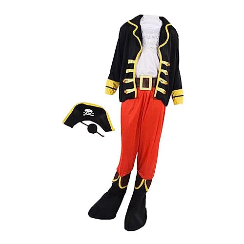 LRXIYODE 1Satz Piratenkostüm für Cosplay Outfit für Halloween und Karneval Exquisites Piraten Design aus Strapazierfähigem für Partys und Auftritte LRXIYODE 1Satz Piratenkostüm für Cosplay Outfit für Halloween und Karneval Exquisites Piraten Design aus Strapazierfähigem für Partys und Auftritte von LRXIYODE