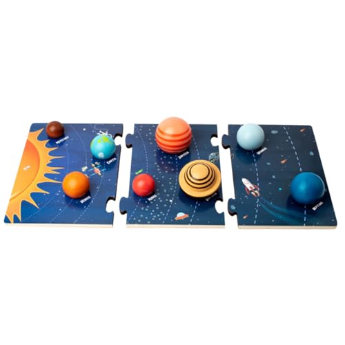 LRXIYODE 1Satz Planeten Puzzle Für Kleinkinder Holzrätsel Kognitiven Fähigkeiten Und des Lernens Über Sonnensystem Raumspielzeug Für Jungen LRXIYODE 1Satz Planeten Puzzle Für Kleinkinder Holzrätsel Kognitiven Fähigkeiten Und des Lernens Über Sonnensystem Raumspielzeug Für Jungen von LRXIYODE