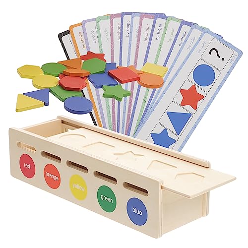 LRXIYODE 1Satz Sensorisches für Farben und Formen Sortierer Hölzernes Lernspielzeug Hand Augen Koordination und Konzentration für Kleinkinder Ab Monaten LRXIYODE 1Satz Sensorisches für Farben und Formen Sortierer Hölzernes Lernspielzeug Hand Augen Koordination und Konzentration für Kleinkinder Ab Monaten von LRXIYODE