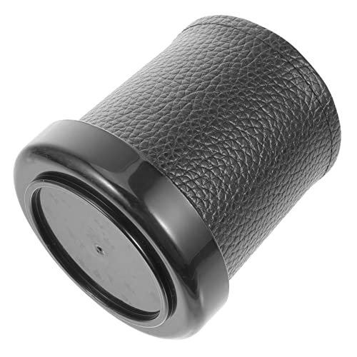 LRXIYODE 1Satz Stummer Würfelbecher mit Deckel Eleganter Leder Würfelbecher für Partys Schallgedämpft und Geschmeidig Würfeln für Brettspiele und Ktv Unterhaltung von LRXIYODE