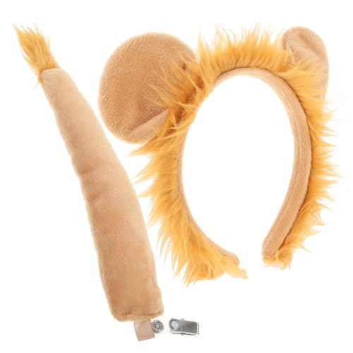 LRXIYODE 1Satz Tierkostüm für Kostümpartys Löwenhaarreif mit Teiliges für Cosplay Festivals Lustige Tierverzierungen für Stabilen LRXIYODE 1Satz Tierkostüm für Kostümpartys Löwenhaarreif mit Teiliges für Cosplay Festivals Lustige Tierverzierungen für Stabilen von LRXIYODE