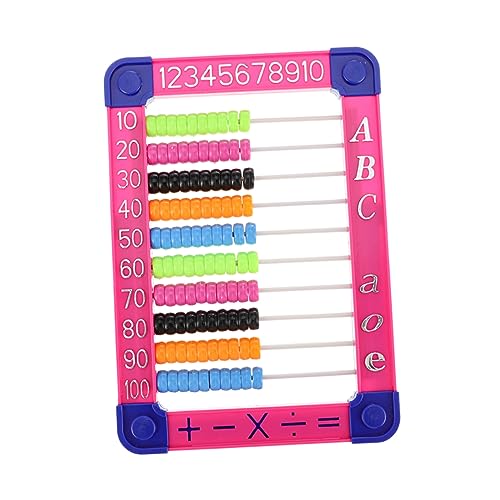 LRXIYODE 1Stück Abacus für Mathe Lernhilfe für Klassenzimmer Zufälliger Farbe Fördert Zählen und Rechnen für Kindergarten und Frühes Lernen LRXIYODE 1Stück Abacus für Mathe Lernhilfe für Klassenzimmer Zufälliger Farbe Fördert Zählen und Rechnen für Kindergarten und Frühes Lernen von LRXIYODE