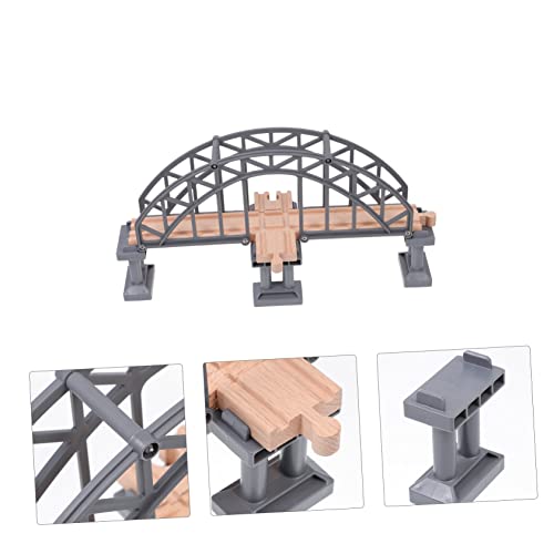 LRXIYODE 1Stück Bridge Track Pädagogisches Zubehör für Kinderbahn Hochwertiges Fördert Kreativität und Hand Augen Koordination für und Lernen von LRXIYODE