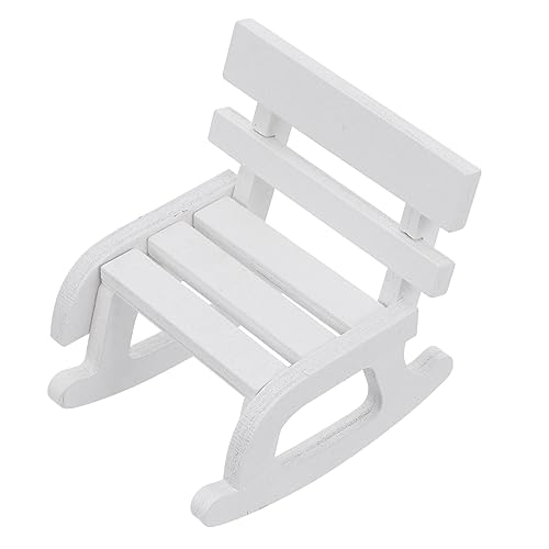 LRXIYODE 1Stück Mini Schaukelstuhl Modell für Puppenhaus Dekoration Retro Design für Mikrolandschaften und Miniaturmöbel Leicht zu Reinigen für Kreative LRXIYODE 1Stück Mini Schaukelstuhl Modell für Puppenhaus Dekoration Retro Design für Mikrolandschaften und Miniaturmöbel Leicht zu Reinigen für Kreative von LRXIYODE