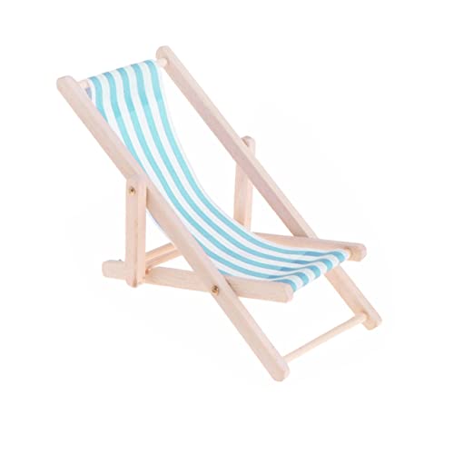 LRXIYODE 1Stück Mini Strandliegestuhl für Puppenhaus Kinderspielzeug Mini Deko Accessoire für DIY Szenen im Puppenhaus LRXIYODE 1Stück Mini Strandliegestuhl für Puppenhaus Kinderspielzeug Mini Deko Accessoire für DIY Szenen im Puppenhaus von LRXIYODE