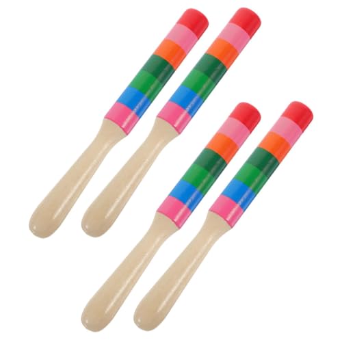 LRXIYODE 2 Paare Holz Rhythmus Sticks Musikinstrument für Percussion Instrument mit für Musikalische und Kreativität LRXIYODE 2 Paare Holz Rhythmus Sticks Musikinstrument für Percussion Instrument mit für Musikalische und Kreativität von LRXIYODE