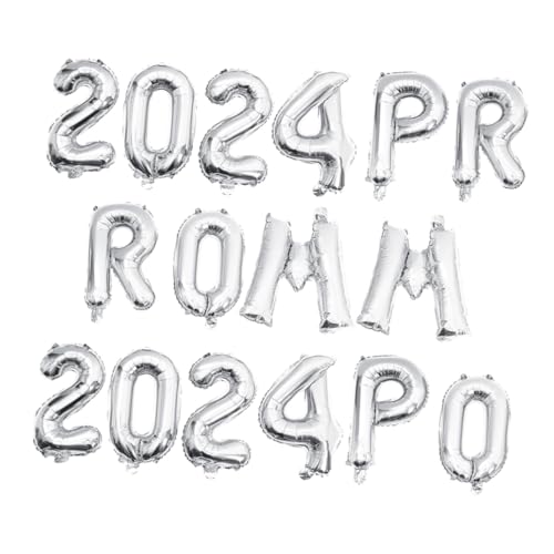 LRXIYODE 2 Sätze Abschluss Dekoration Ballons Aluminiumfolie Graduation Party Deko Silber Prom Letter Zahlen Luftballons für Festliche Feierlichkeiten LRXIYODE 2 Sätze Abschluss Dekoration Ballons Aluminiumfolie Graduation Party Deko Silber Prom Letter Zahlen Luftballons für Festliche Feierlichkeiten von LRXIYODE