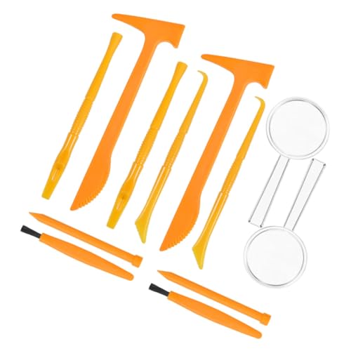 LRXIYODE 2 Sätze Ausgrabungsset mit Hammer Meißel Pinsel Archäologie für Kreatives Grabwerkzeug Fossilien Ausgrabung DIY LRXIYODE 2 Sätze Ausgrabungsset mit Hammer Meißel Pinsel Archäologie für Kreatives Grabwerkzeug Fossilien Ausgrabung DIY von LRXIYODE
