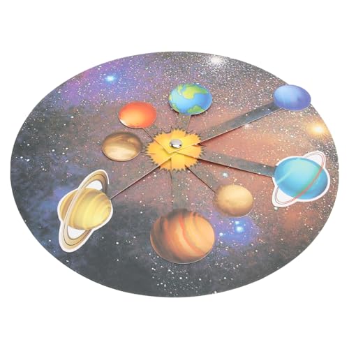 LRXIYODE 2 Sätze DIY Solar System Modell Bastelset Teilig Langlebiges Materialpaket für Kreative Planetensets Einfache Handhabung Pädagogisches Bastelzubehör für Geschenkideen von LRXIYODE