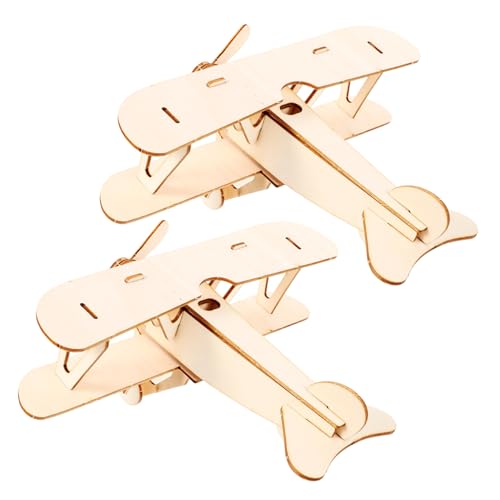 LRXIYODE 2 Sätze Holz Flugzeug Puzzle DIY Bausatz Handgefertigt Sicher Langlebig Kompakt Dekorativ für Erwachsene Modellbau LRXIYODE 2 Sätze Holz Flugzeug Puzzle DIY Bausatz Handgefertigt Sicher Langlebig Kompakt Dekorativ für Erwachsene Modellbau von LRXIYODE