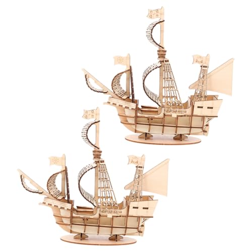 LRXIYODE 2 Sätze Holzpuzzle Segelboot DIY Modellbausatz aus Natürlichem Holz für Erwachsene Handgefertigtes Segelschiff Fördert Geduld und Koordination LRXIYODE 2 Sätze Holzpuzzle Segelboot DIY Modellbausatz aus Natürlichem Holz für Erwachsene Handgefertigtes Segelschiff Fördert Geduld und Koordination von LRXIYODE
