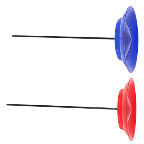 LRXIYODE 2 Sätze Jonglierplatten mit Stäben Teiliges Geschicklichkeitsspiel für Erwachsene für Zirkusaufführungen und Jonglierübungen Rot und Blau Top Stäbe LRXIYODE 2 Sätze Jonglierplatten mit Stäben Teiliges Geschicklichkeitsspiel für Erwachsene für Zirkusaufführungen und Jonglierübungen Rot und Blau Top Stäbe von LRXIYODE