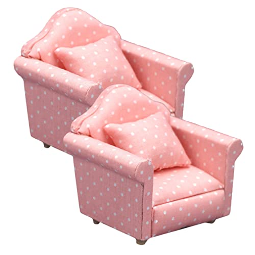 LRXIYODE 2 Sätze Maßstab Miniaturmöbel Puppensofa für Kinderzimmer Realistische Handarbeit als Puppenhaus Zubehör und Mini Wohnzimmereinrichtung LRXIYODE 2 Sätze Maßstab Miniaturmöbel Puppensofa für Kinderzimmer Realistische Handarbeit als Puppenhaus Zubehör und Mini Wohnzimmereinrichtung von LRXIYODE