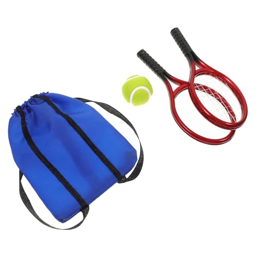 LRXIYODE 2 Sätze Mini-Tennisschläger-Set Tasche für Badmintonschläger sportsachen sportzeug Werkzeug Puppenhaus-Tennisschläger Tennisschläger-Fotografie-Requisiten Plastik LRXIYODE 2 Sätze Mini-Tennisschläger-Set Tasche für Badmintonschläger sportsachen sportzeug Werkzeug Puppenhaus-Tennisschläger Tennisschläger-Fotografie-Requisiten Plastik von LRXIYODE