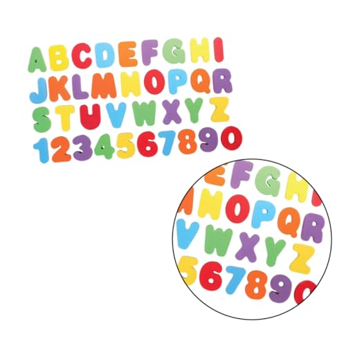 LRXIYODE Frühes Lernen Badespielzeug Englisch Alphabet Zahlen Jungen Und Mädchen Lernspielzeug von LRXIYODE