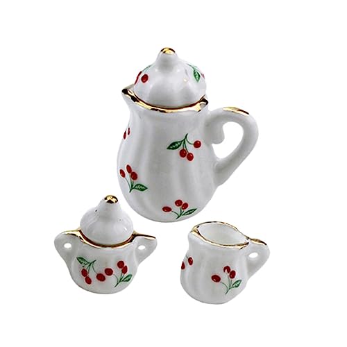 LRXIYODE 2 Sets Kirsche Keramik Topf Tassen Kleines Modell Miniatur Lebensszene Zubehör Feenhaus Ornament Modell Kleines Ornament Mini Zubehör Keramik LRXIYODE 2 Sets Kirsche Keramik Topf Tassen Kleines Modell Miniatur Lebensszene Zubehör Feenhaus Ornament Modell Kleines Ornament Mini Zubehör Keramik von LRXIYODE