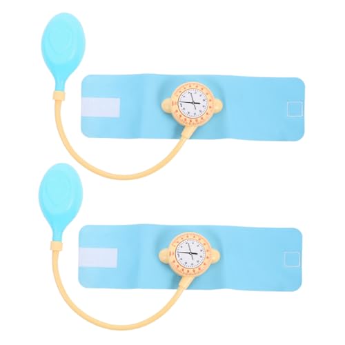 LRXIYODE 2 Stück Arzt interaktives Rollenspiel blutdruckmessgerat für Kinderarzt- Kleinkindspielzeug Mädchen Plastik Sky-Blue LRXIYODE 2 Stück Arzt interaktives Rollenspiel blutdruckmessgerat für Kinderarzt- Kleinkindspielzeug Mädchen Plastik Sky-Blue von LRXIYODE