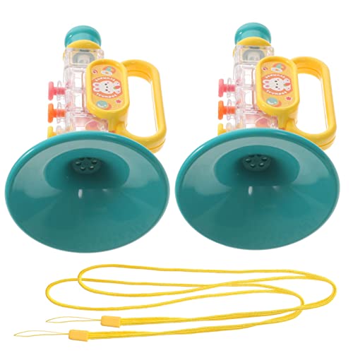 LRXIYODE 2 Stück Cartoon Trompete für Leichtes Musikinstrument für Partys Sicheres Material für Lange Spielstunden für Junge Mädchen und Kreative Spiele LRXIYODE 2 Stück Cartoon Trompete für Leichtes Musikinstrument für Partys Sicheres Material für Lange Spielstunden für Junge Mädchen und Kreative Spiele von LRXIYODE