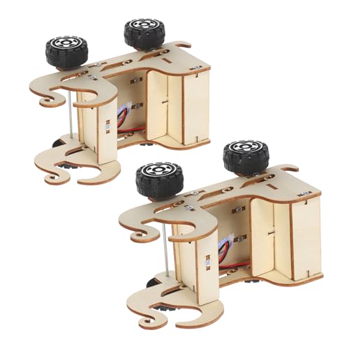 LRXIYODE 2 Stück DIY Stem Bausatz für Holzmodell Auto mit Präzisem Sound Sensor Wissenschaftliches Lernspielzeug zum Bauen und Experimentieren Stimme Gesteuertes Fahrzeug für Jungen und LRXIYODE 2 Stück DIY Stem Bausatz für Holzmodell Auto mit Präzisem Sound Sensor Wissenschaftliches Lernspielzeug zum Bauen und Experimentieren Stimme Gesteuertes Fahrzeug für Jungen und von LRXIYODE