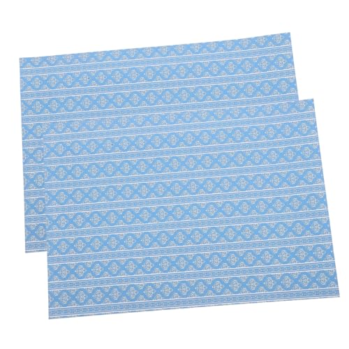 LRXIYODE 2 Stück Dollhouse Zubehör Einfach Zuschneidbar Realistische Miniaturgestaltung von LRXIYODE