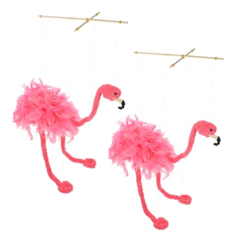LRXIYODE 2 Stück Flauschige Flamingo Marionetten aus Plüsch mit Zugschnur Leichte Tierpuppen für Puppenspiele Dekoration und Kreative Aufführungen Geeignet für Wohnzimmer und Partys LRXIYODE 2 Stück Flauschige Flamingo Marionetten aus Plüsch mit Zugschnur Leichte Tierpuppen für Puppenspiele Dekoration und Kreative Aufführungen Geeignet für Wohnzimmer und Partys von LRXIYODE